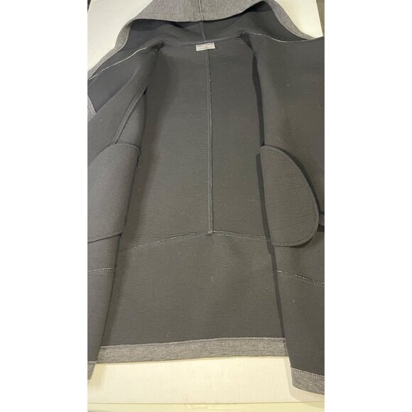 Betsey Johnson Performance Asymmetrical Hooded Longline Jacket Full Zip Sz XS - Picture 5 of 14